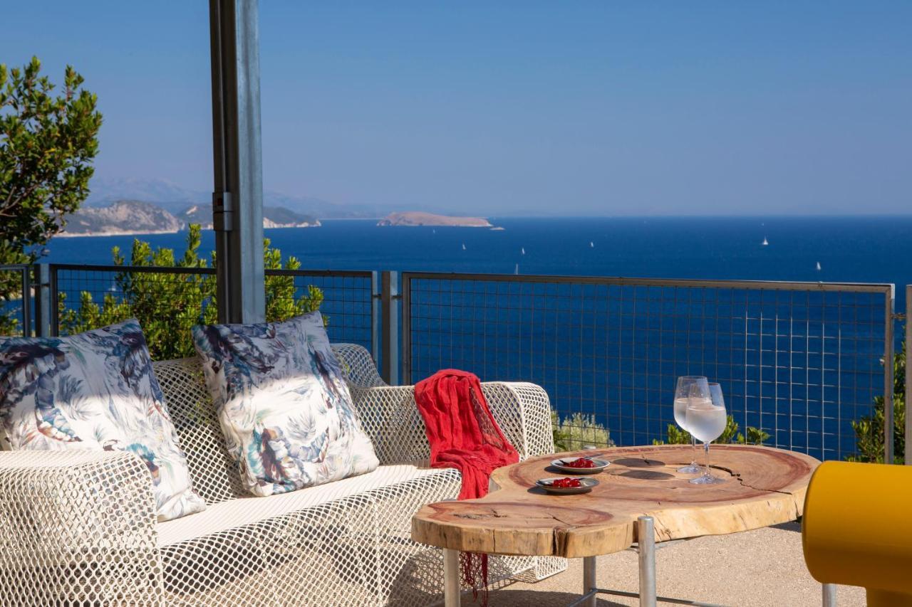 Villa Sirina Of Blue Caves Complex With Amazing View Gurantees Calm And Mind Relaxation Sívota Exterior foto