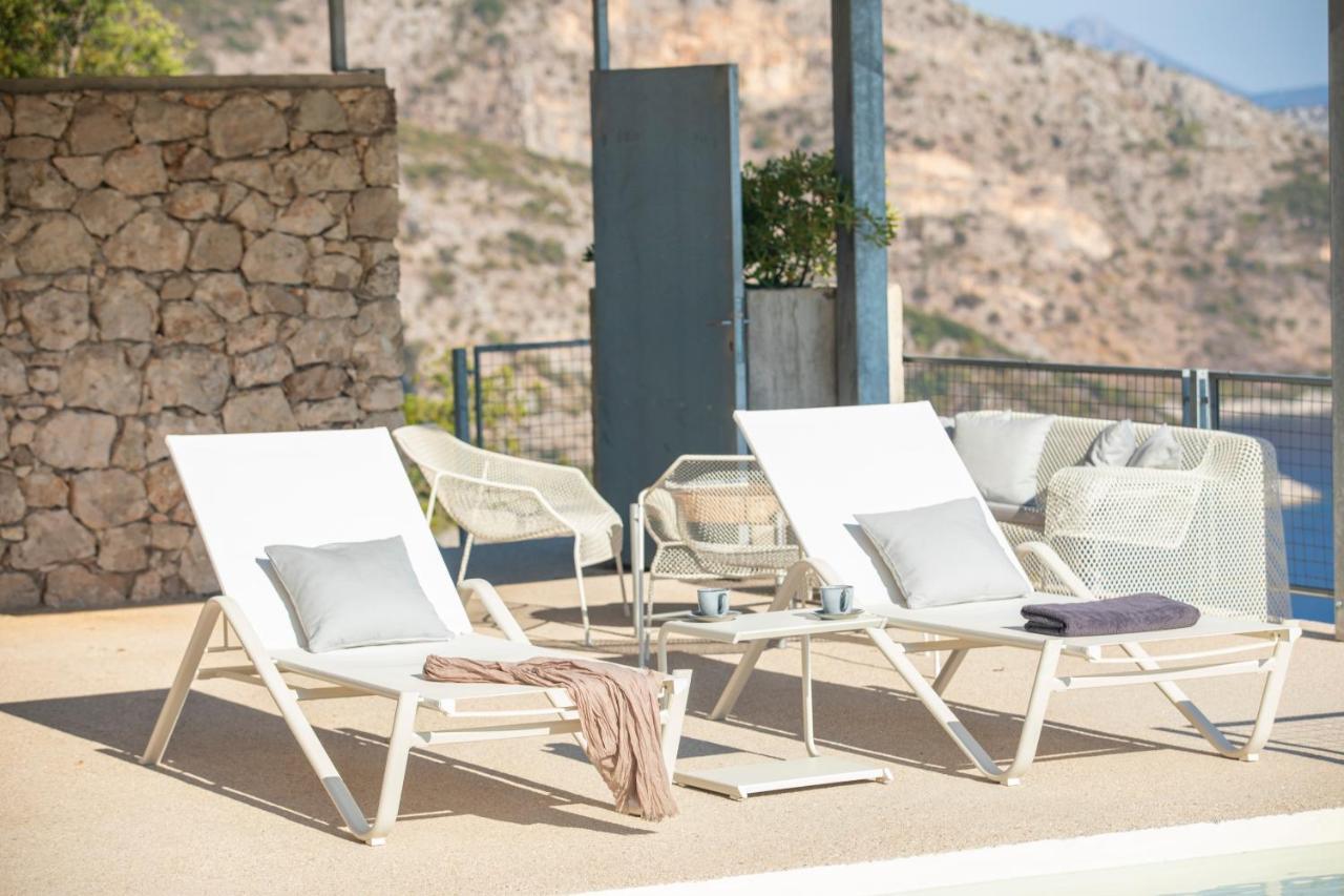 Villa Sirina Of Blue Caves Complex With Amazing View Gurantees Calm And Mind Relaxation Sívota Exterior foto