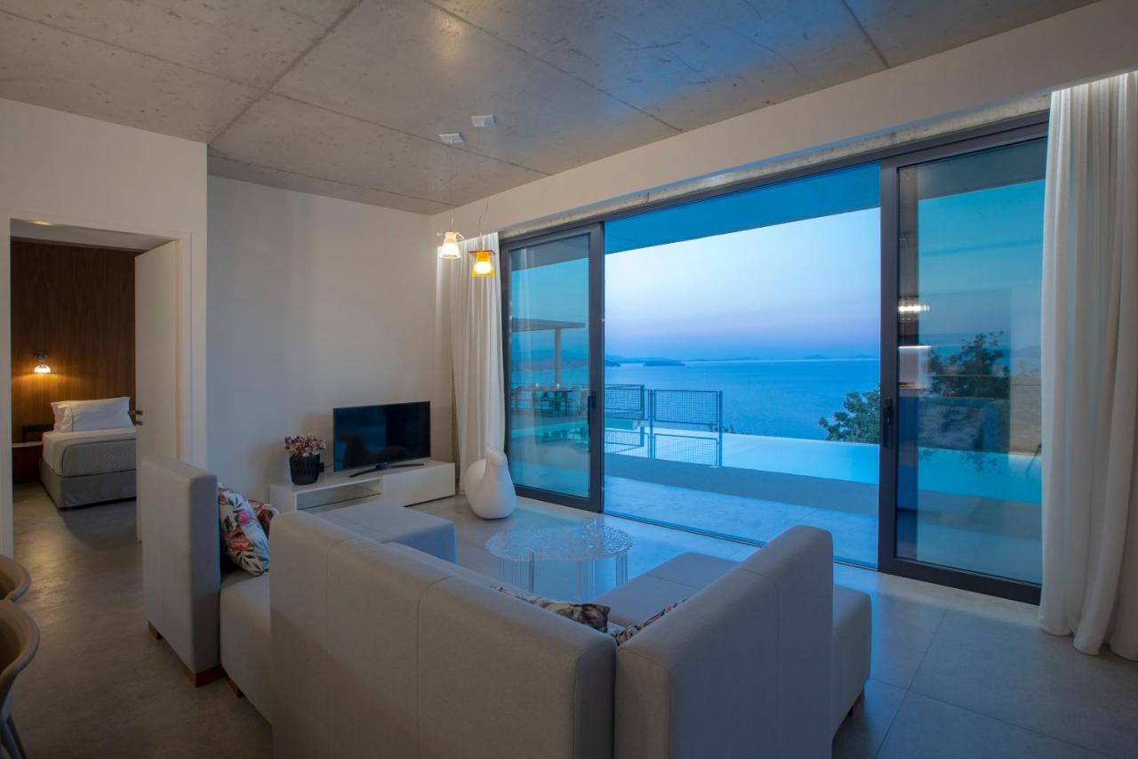 Villa Sirina Of Blue Caves Complex With Amazing View Gurantees Calm And Mind Relaxation Sívota Exterior foto