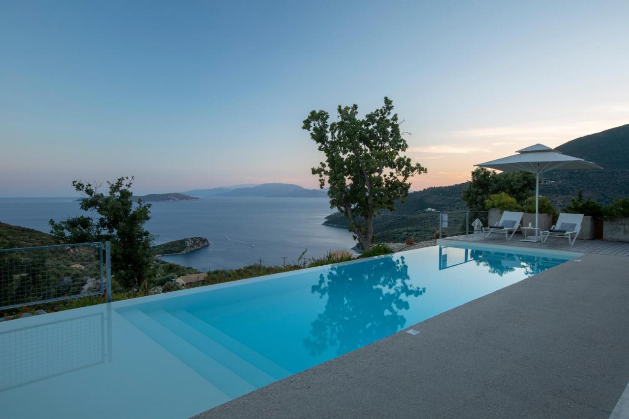 Villa Sirina Of Blue Caves Complex With Amazing View Gurantees Calm And Mind Relaxation Sívota Exterior foto