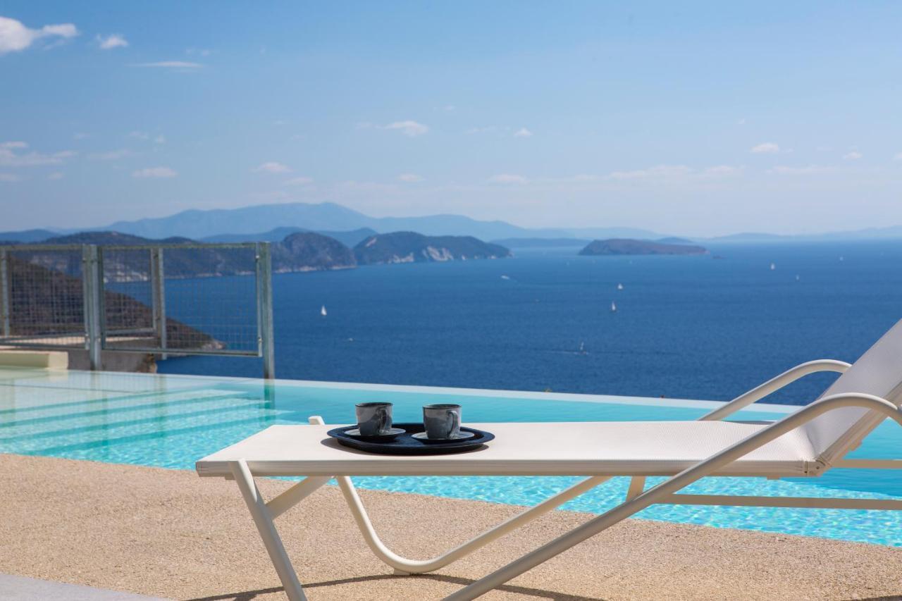 Villa Sirina Of Blue Caves Complex With Amazing View Gurantees Calm And Mind Relaxation Sívota Exterior foto