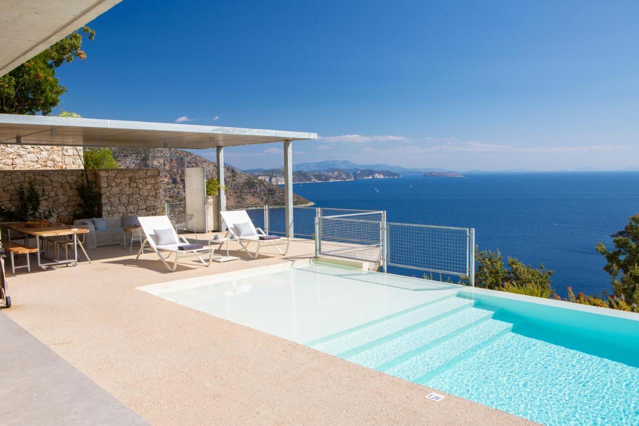 Villa Sirina Of Blue Caves Complex With Amazing View Gurantees Calm And Mind Relaxation Sívota Exterior foto
