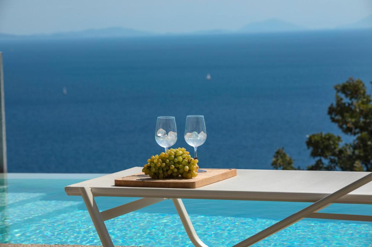 Villa Sirina Of Blue Caves Complex With Amazing View Gurantees Calm And Mind Relaxation Sívota Exterior foto